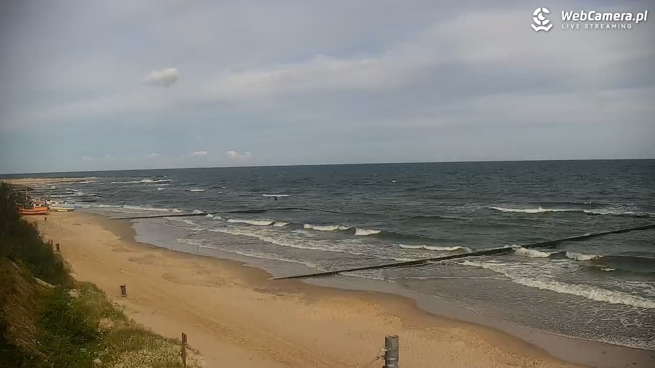JAROSŁAWIEC - widok na plażę - 04 lipiec 2025, 08:07