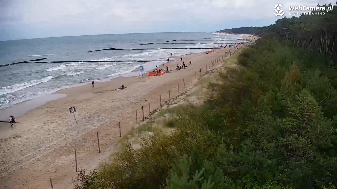 JAROSŁAWIEC - widok na plażę - 20 lipiec 2026, 11:31