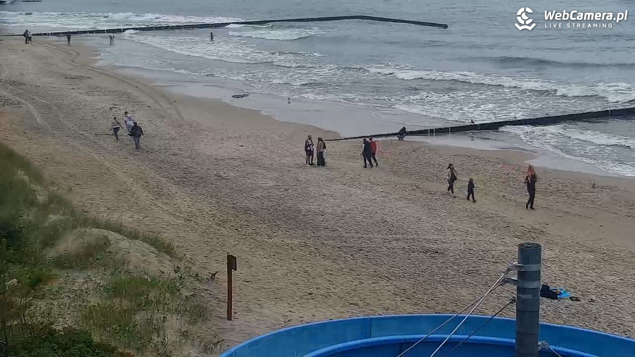 JAROSŁAWIEC - widok na plażę - 20 lipiec 2026, 12:53