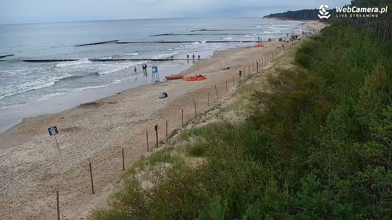 JAROSŁAWIEC - widok na plażę - 20 lipiec 2026, 14:45