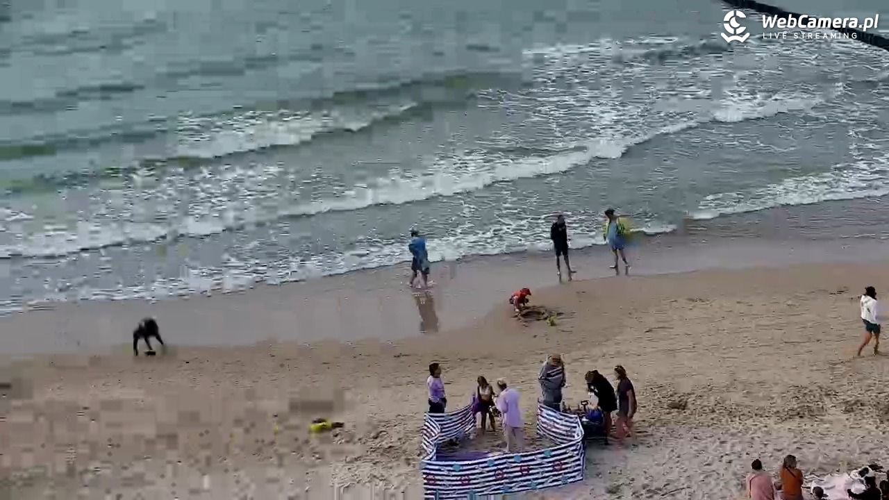 JAROSŁAWIEC - widok na plażę - 19 lipiec 2026, 17:59