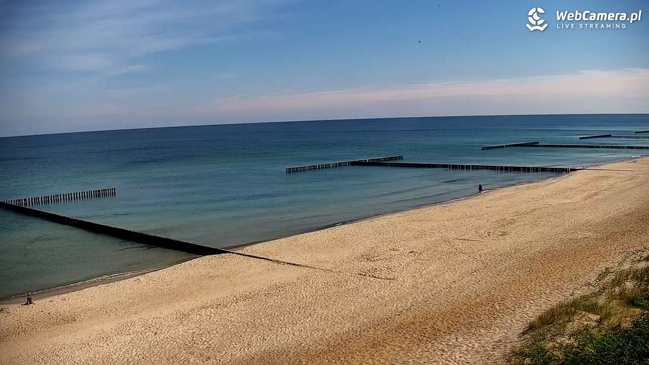 JAROSŁAWIEC - widok na plażę - 04 czerwiec 2026, 09:55