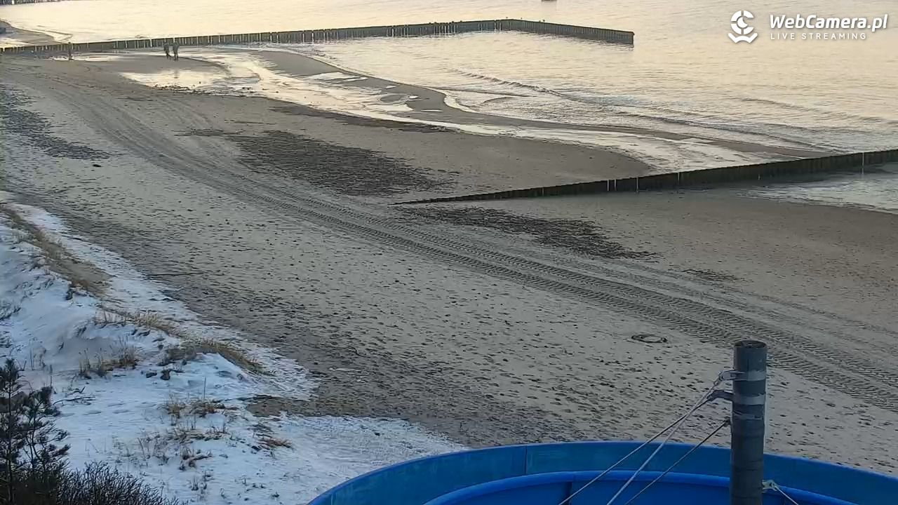 JAROSŁAWIEC - widok na plażę - 18 styczeń 2026, 15:35