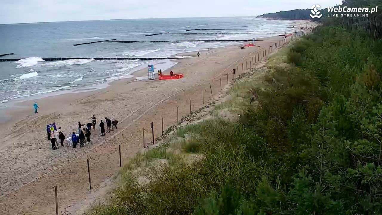 JAROSŁAWIEC - widok na plażę - 20 lipiec 2026, 10:23