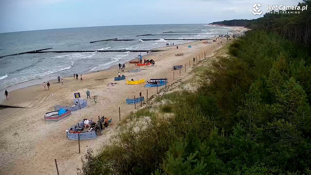 JAROSŁAWIEC - widok na plażę - 19 lipiec 2026, 13:21
