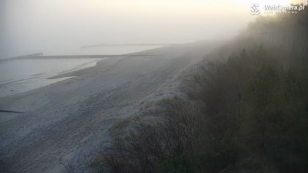 JAROSŁAWIEC - widok na plażę - 17 kwiecień 2026, 06:32