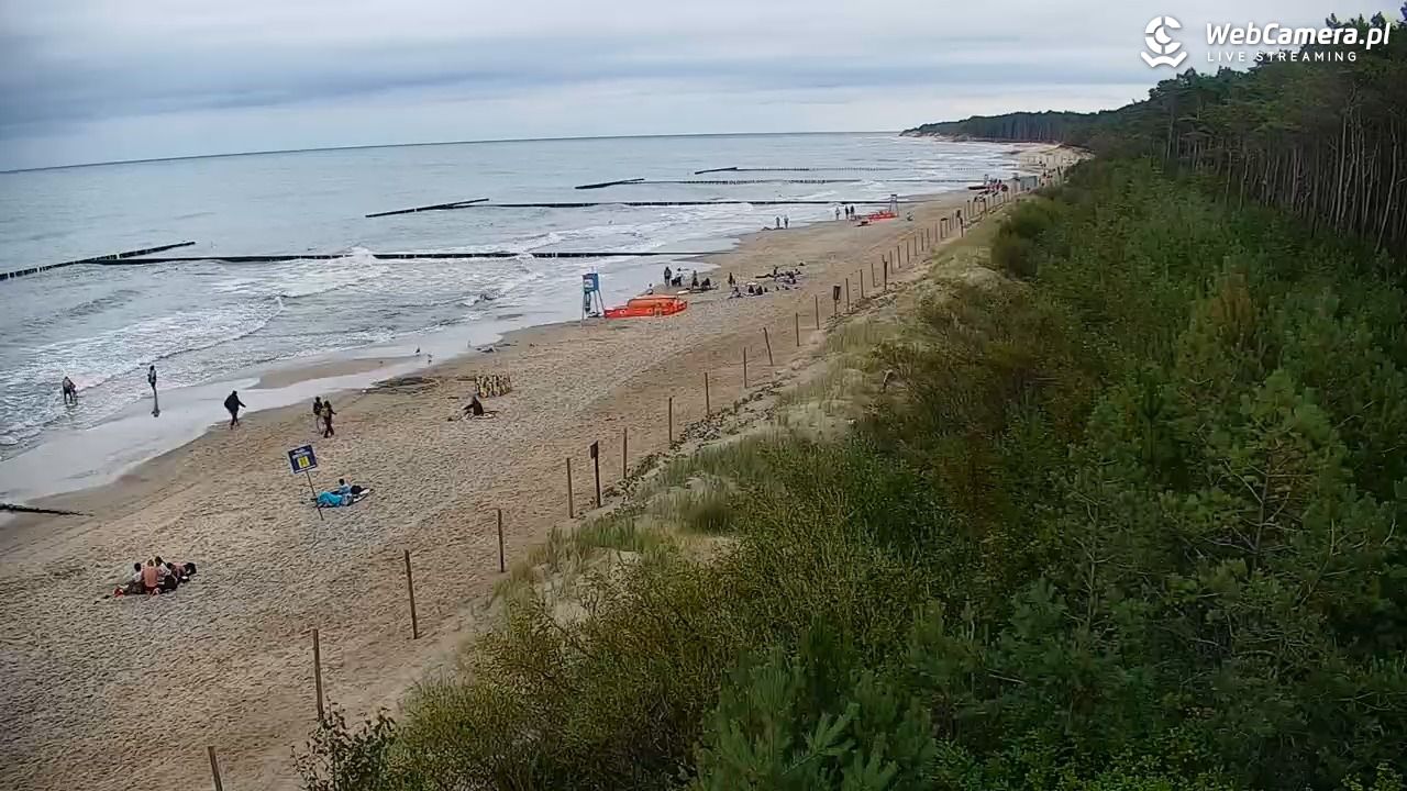 JAROSŁAWIEC - widok na plażę - 20 lipiec 2026, 13:30