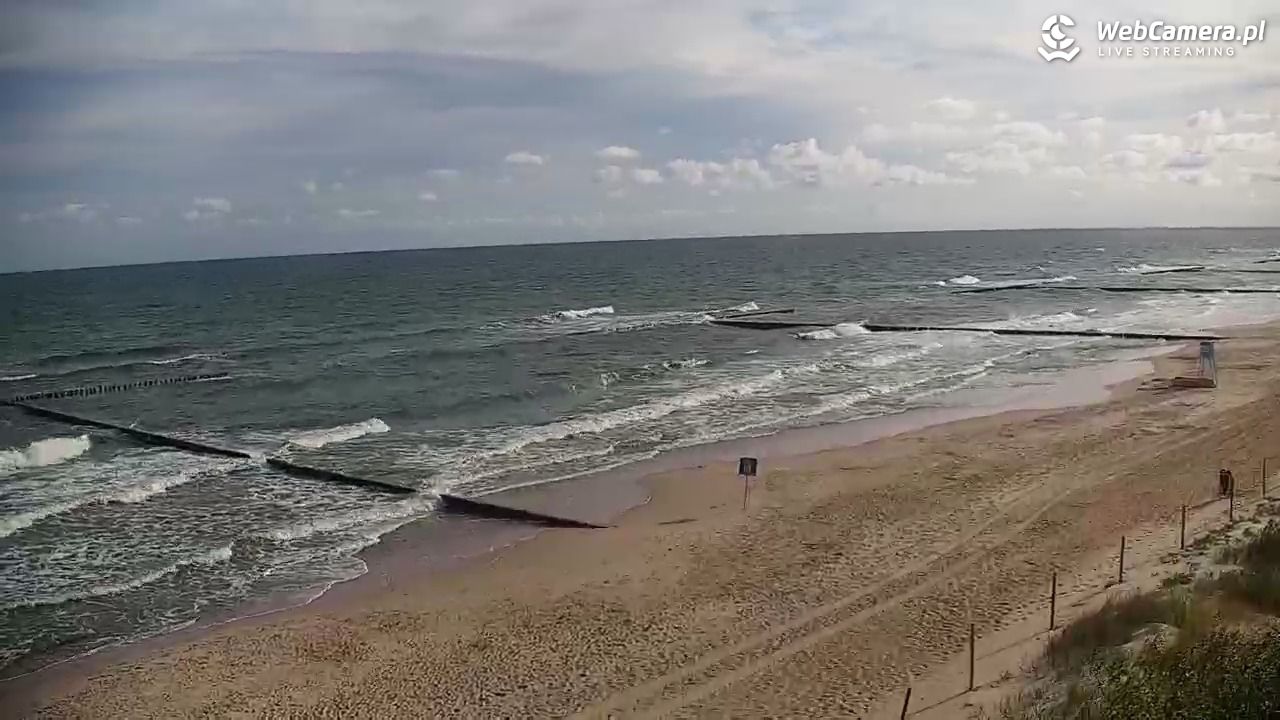 JAROSŁAWIEC - widok na plażę - 04 lipiec 2025, 08:00