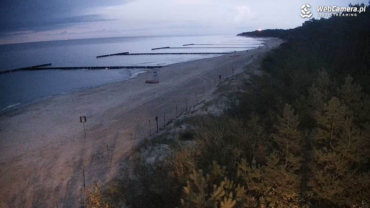 JAROSŁAWIEC - widok na plażę - 31 sierpień 2026, 20:24