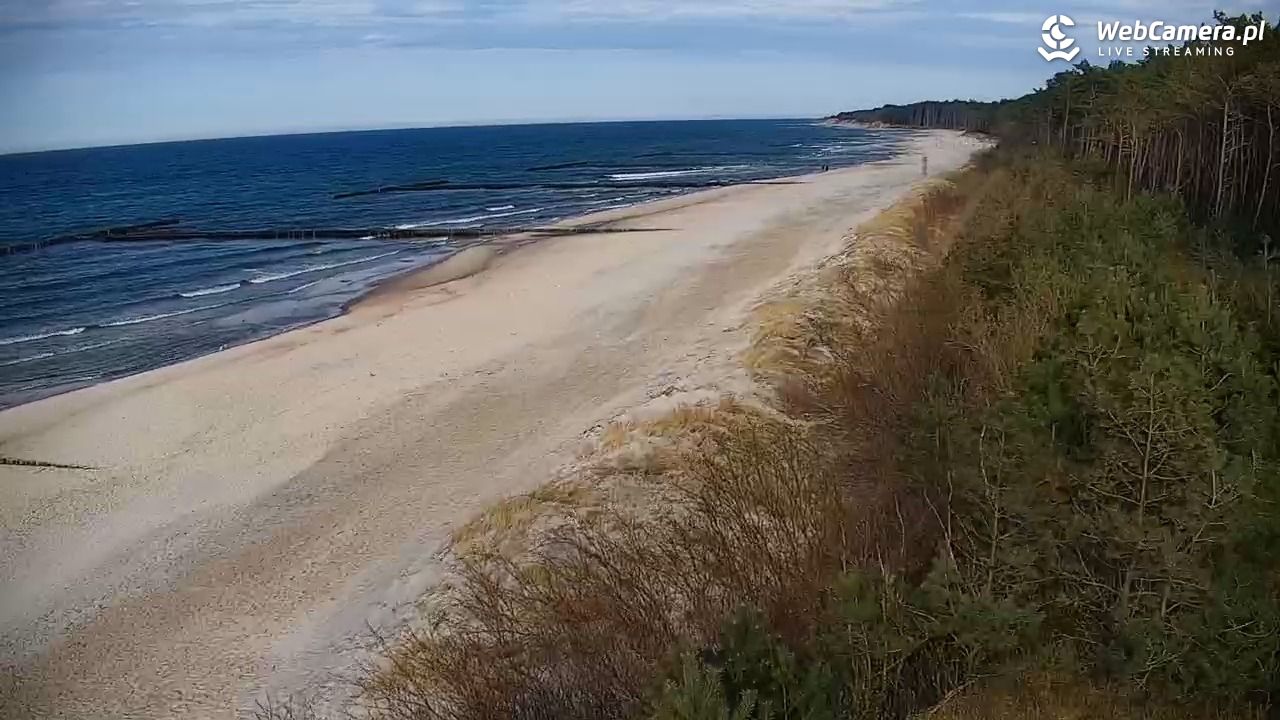 JAROSŁAWIEC - widok na plażę - 19 kwiecień 2026, 16:59