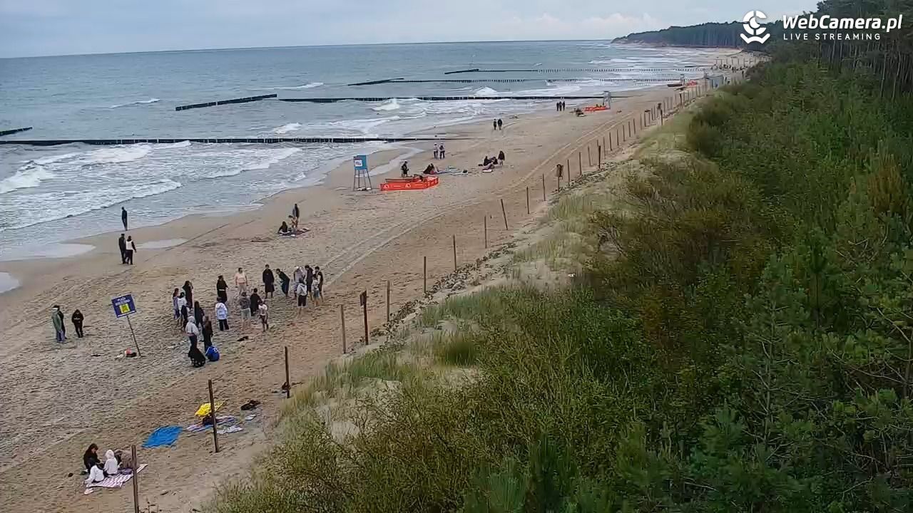 JAROSŁAWIEC - widok na plażę - 20 lipiec 2026, 10:36