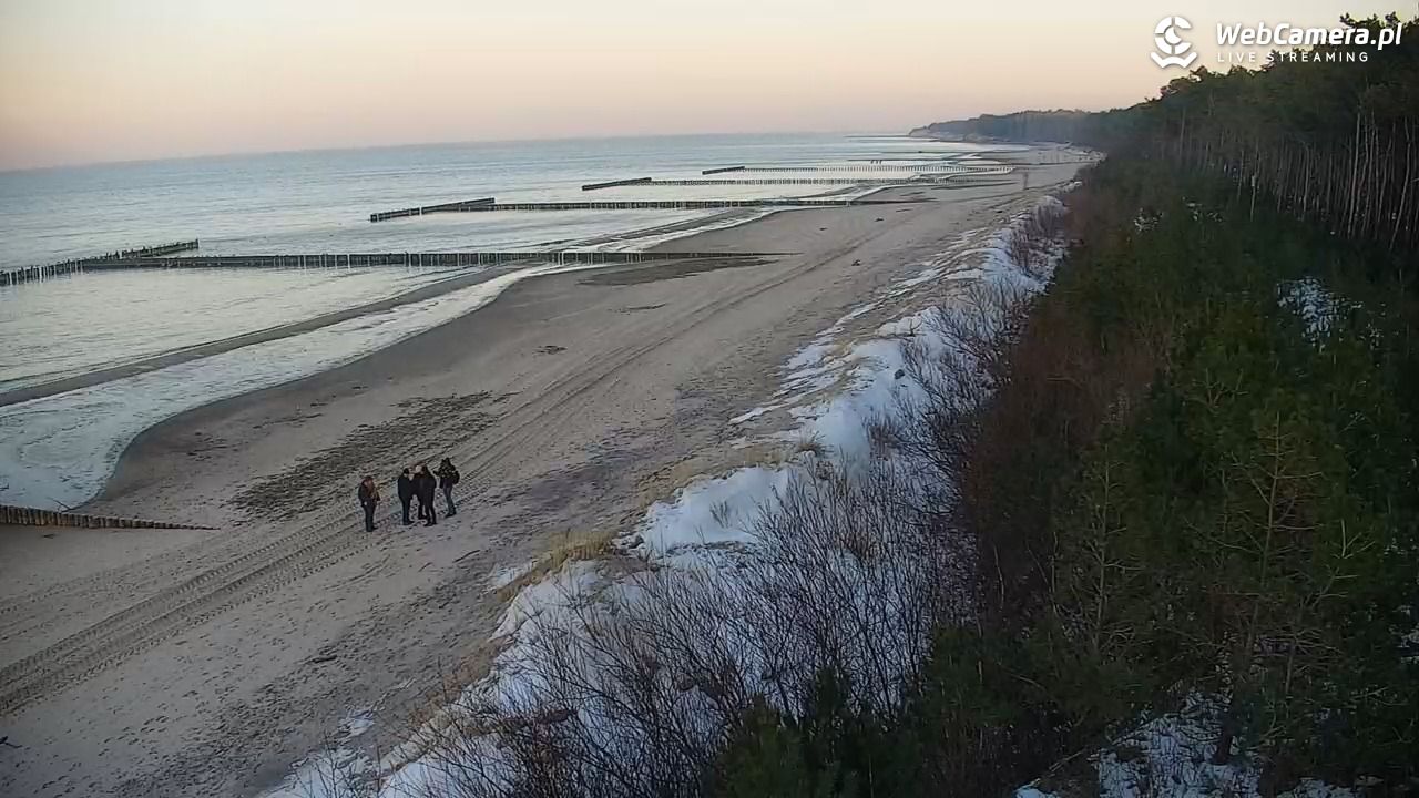 JAROSŁAWIEC - widok na plażę - 18 styczeń 2026, 15:35
