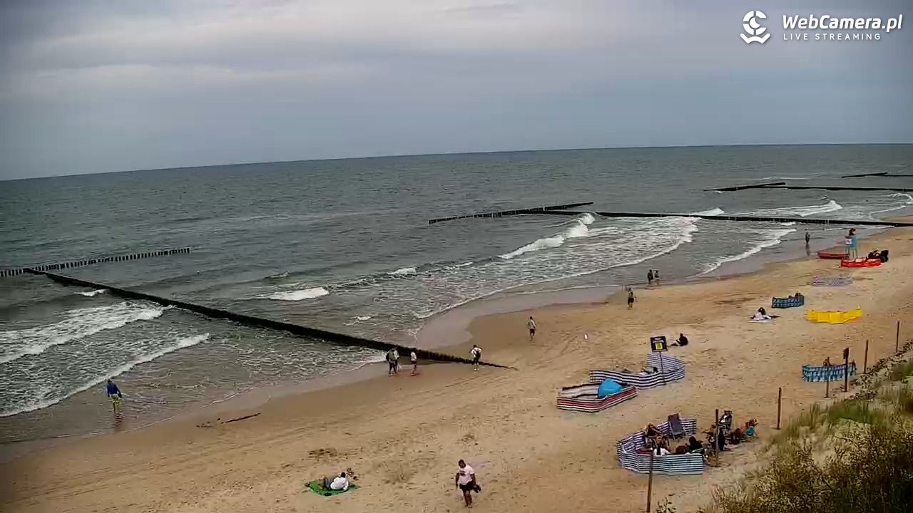 JAROSŁAWIEC - widok na plażę - 19 lipiec 2026, 13:40