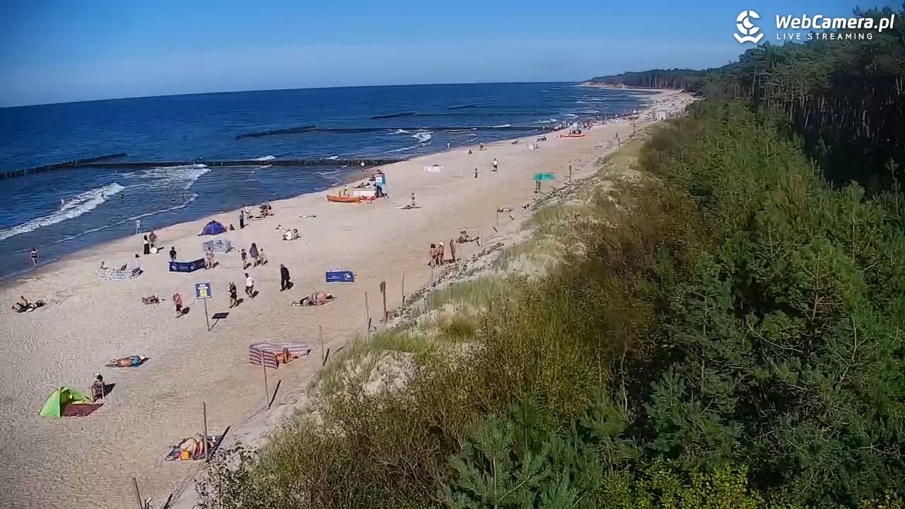 JAROSŁAWIEC - widok na plażę - 29 sierpień 2026, 15:52