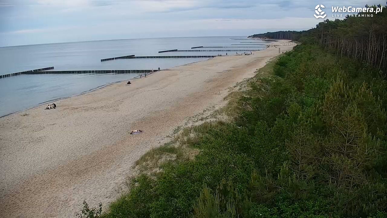 JAROSŁAWIEC - widok na plażę - 04 czerwiec 2026, 18:16