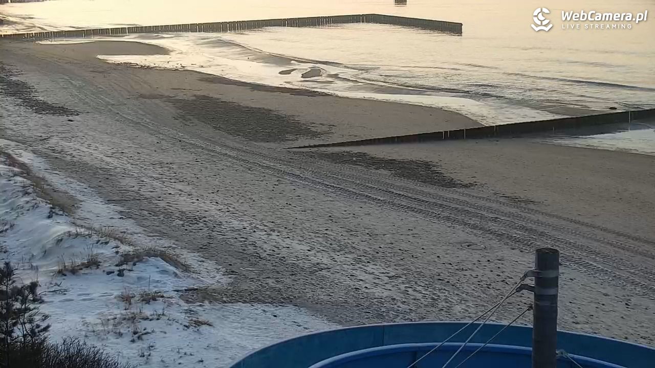 JAROSŁAWIEC - widok na plażę - 20 styczeń 2026, 16:23