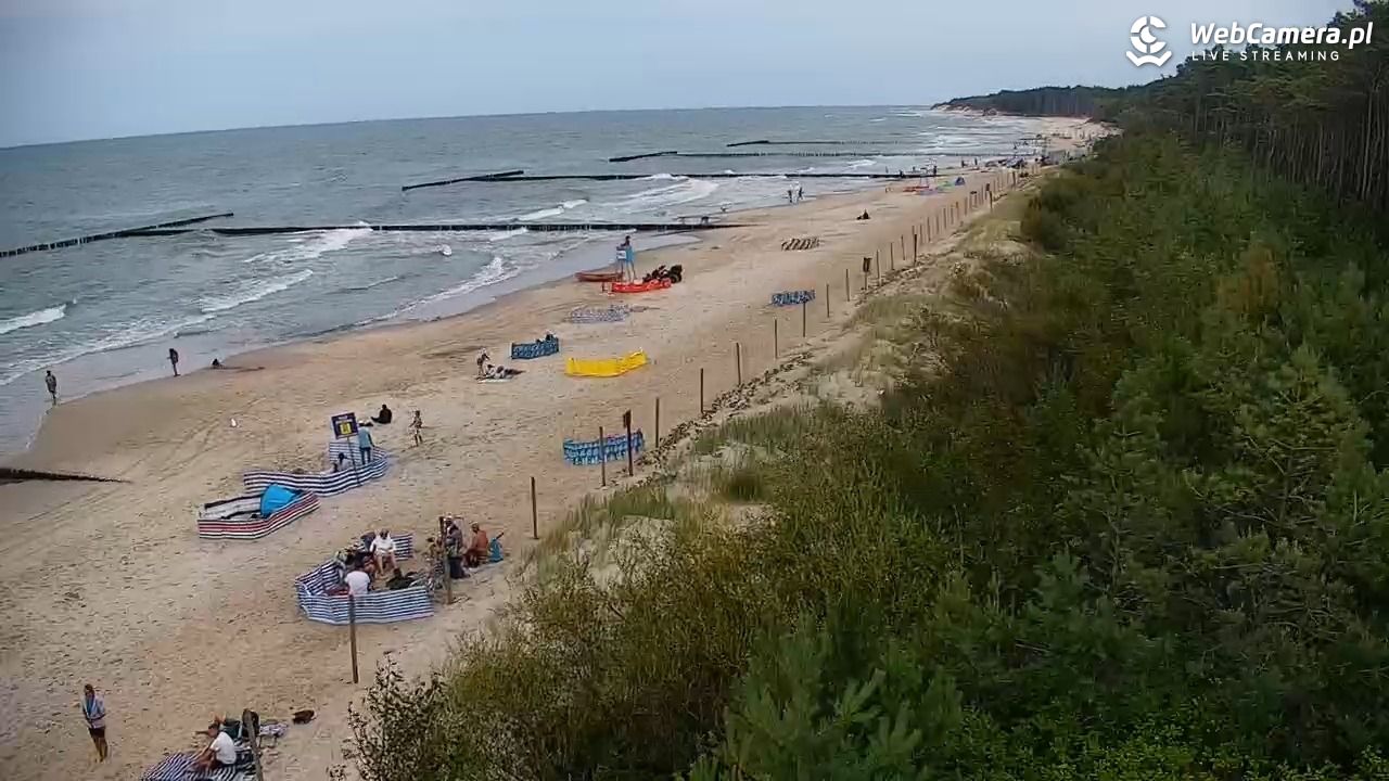 JAROSŁAWIEC - widok na plażę - 19 lipiec 2026, 13:49