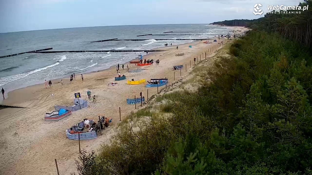 JAROSŁAWIEC - widok na plażę - 19 lipiec 2026, 13:21
