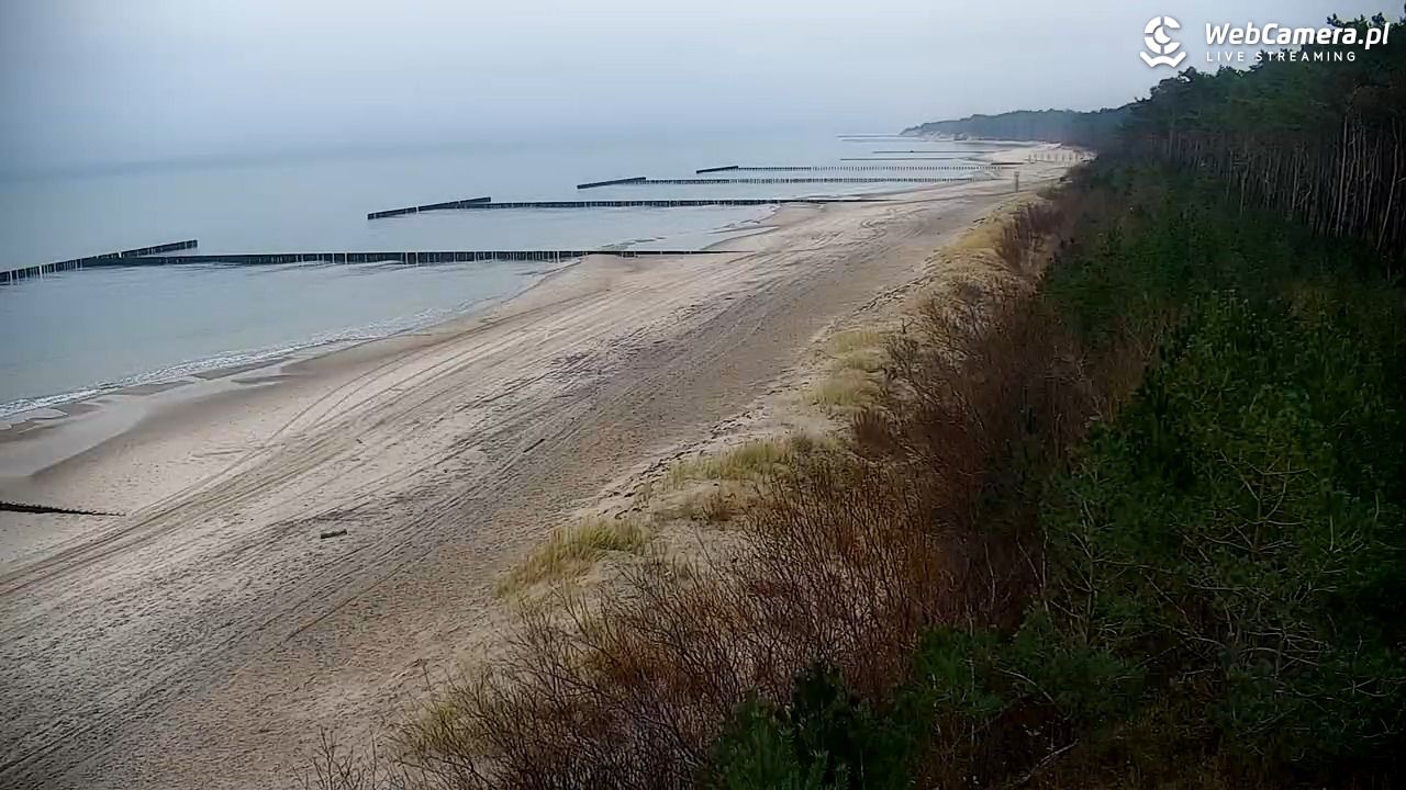 JAROSŁAWIEC - widok na plażę - 04 grudzień 2025, 10:26