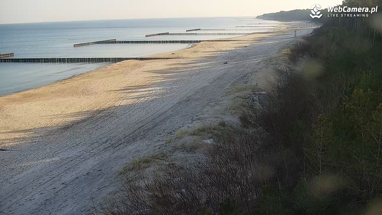 JAROSŁAWIEC - widok na plażę - 07 marzec 2026, 08:34