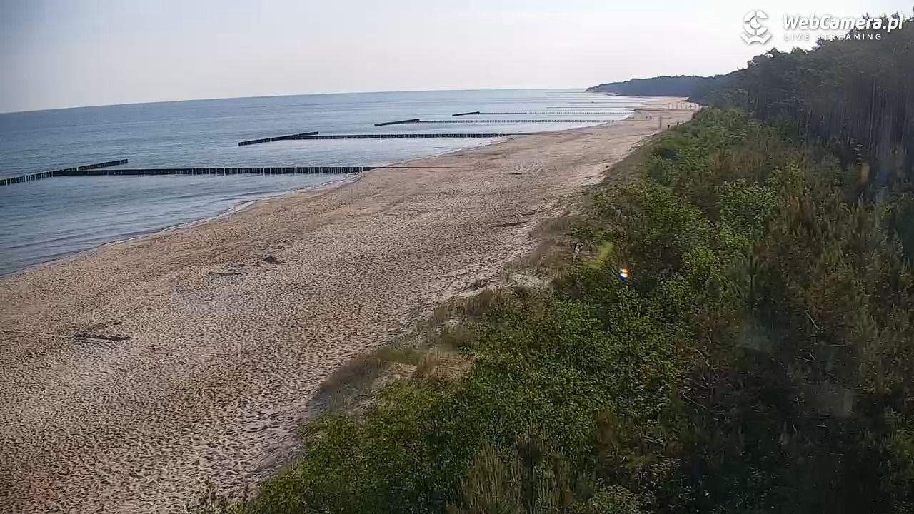 JAROSŁAWIEC - widok na plażę - 03 czerwiec 2026, 07:52