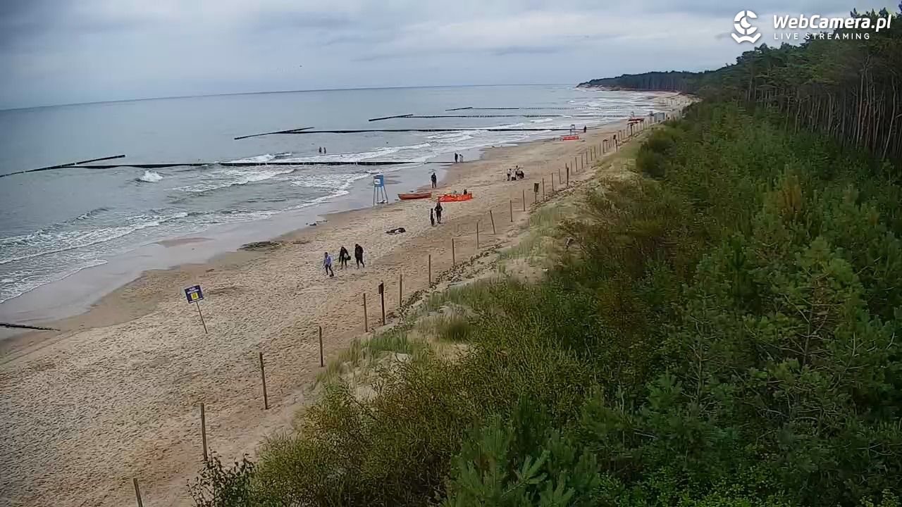 JAROSŁAWIEC - widok na plażę - 20 lipiec 2026, 15:05