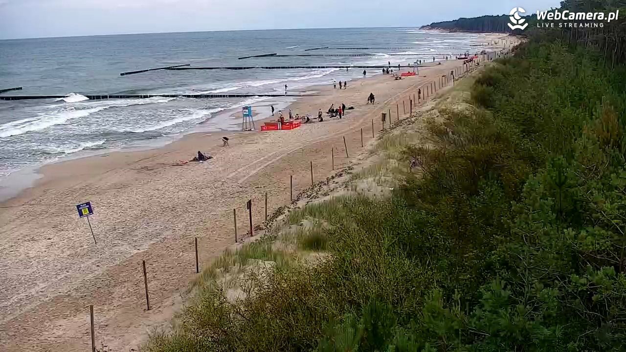 JAROSŁAWIEC - widok na plażę - 20 lipiec 2026, 11:33