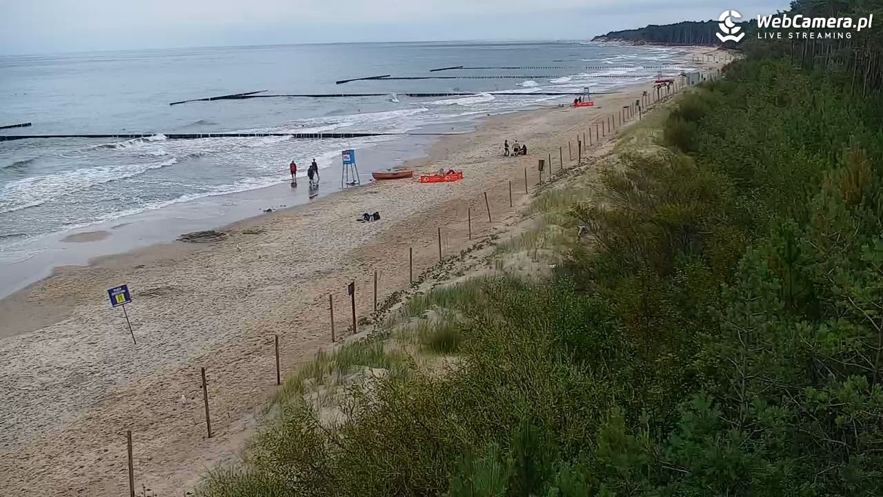 JAROSŁAWIEC - widok na plażę - 20 lipiec 2026, 15:14