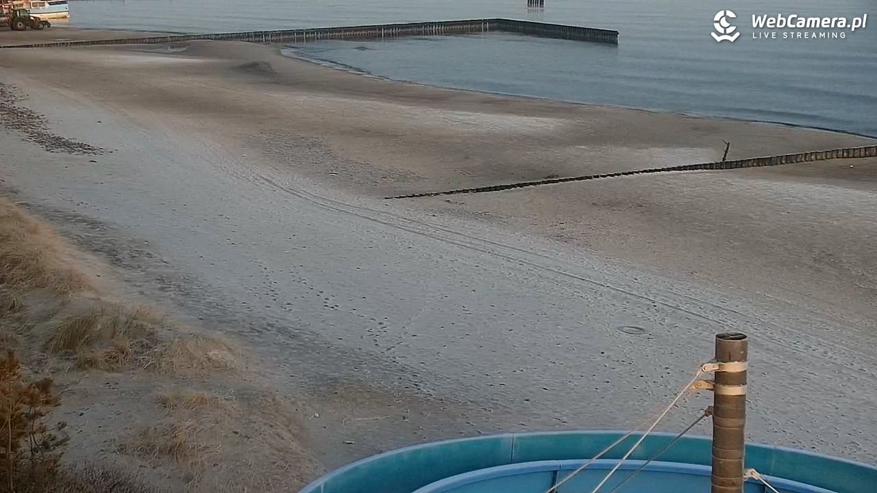JAROSŁAWIEC - widok na plażę - 06 marzec 2026, 06:04