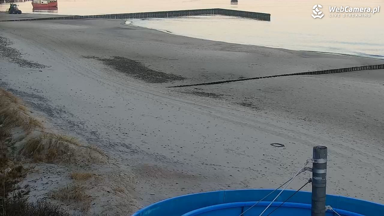 JAROSŁAWIEC - widok na plażę - 03 marzec 2026, 06:54