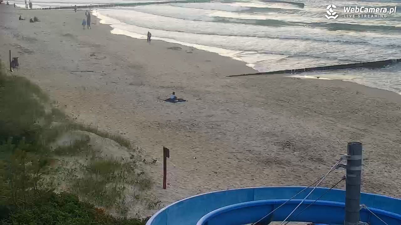 JAROSŁAWIEC - widok na plażę - 19 lipiec 2026, 19:11