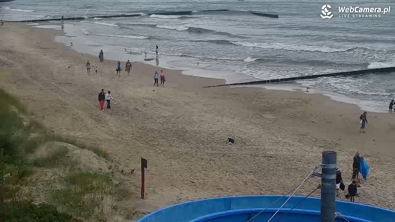 JAROSŁAWIEC - widok na plażę - 20 lipiec 2026, 13:30