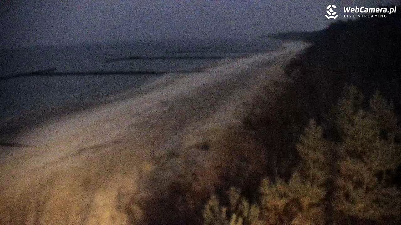 JAROSŁAWIEC - widok na plażę - 05 grudzień 2025, 02:36