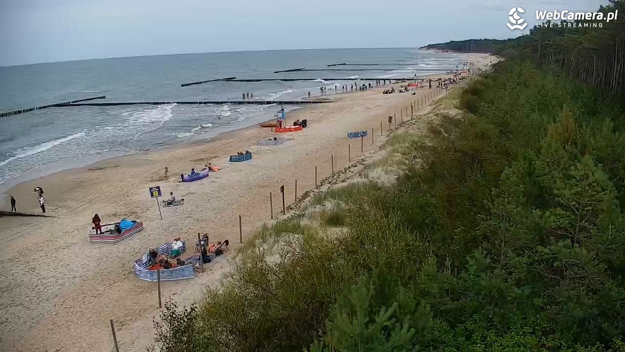 JAROSŁAWIEC - widok na plażę - 19 lipiec 2026, 15:56