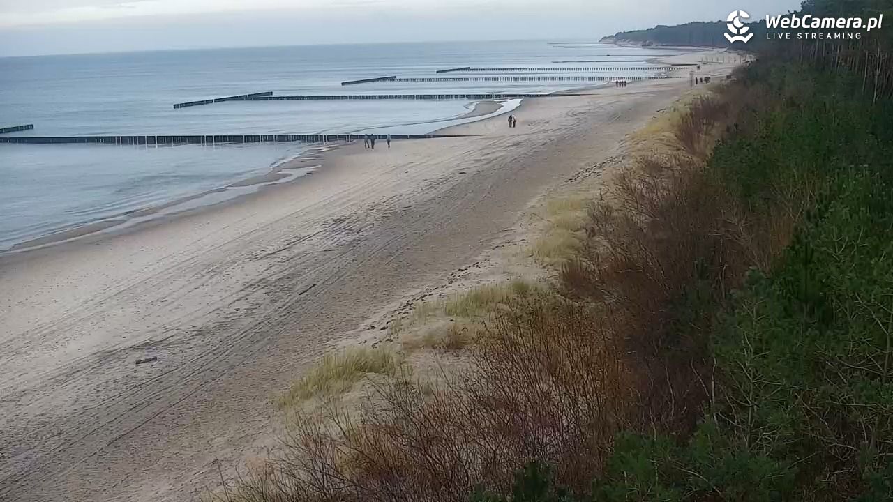 JAROSŁAWIEC - widok na plażę - 30 listopad 2025, 12:34
