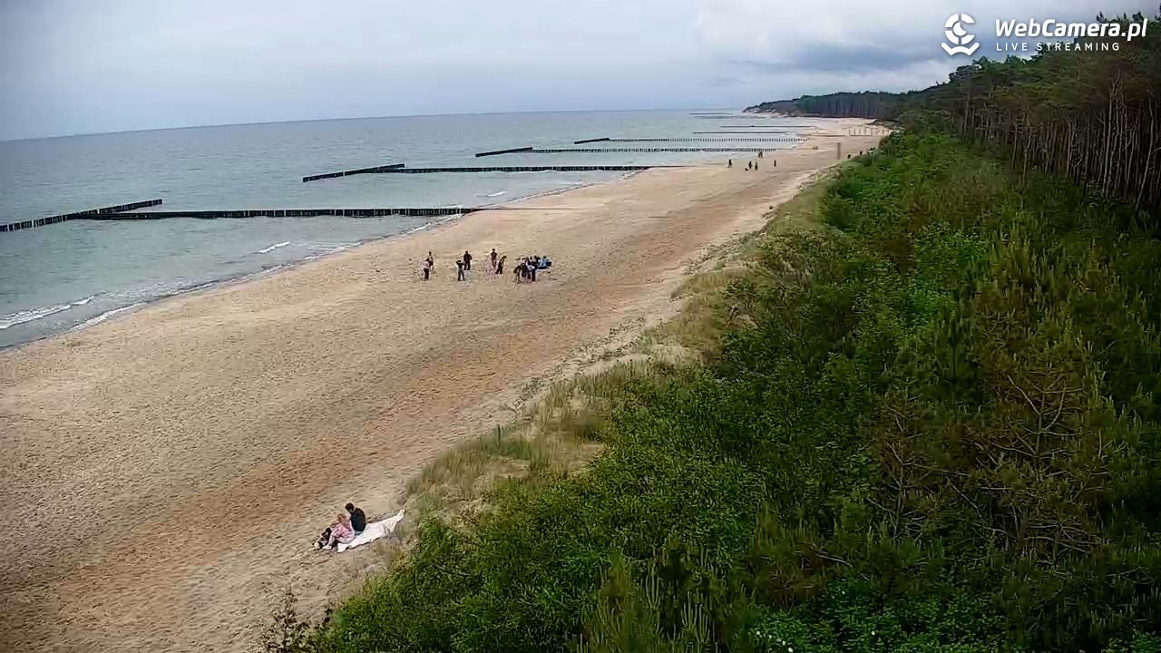 JAROSŁAWIEC - widok na plażę - 05 czerwiec 2026, 14:08