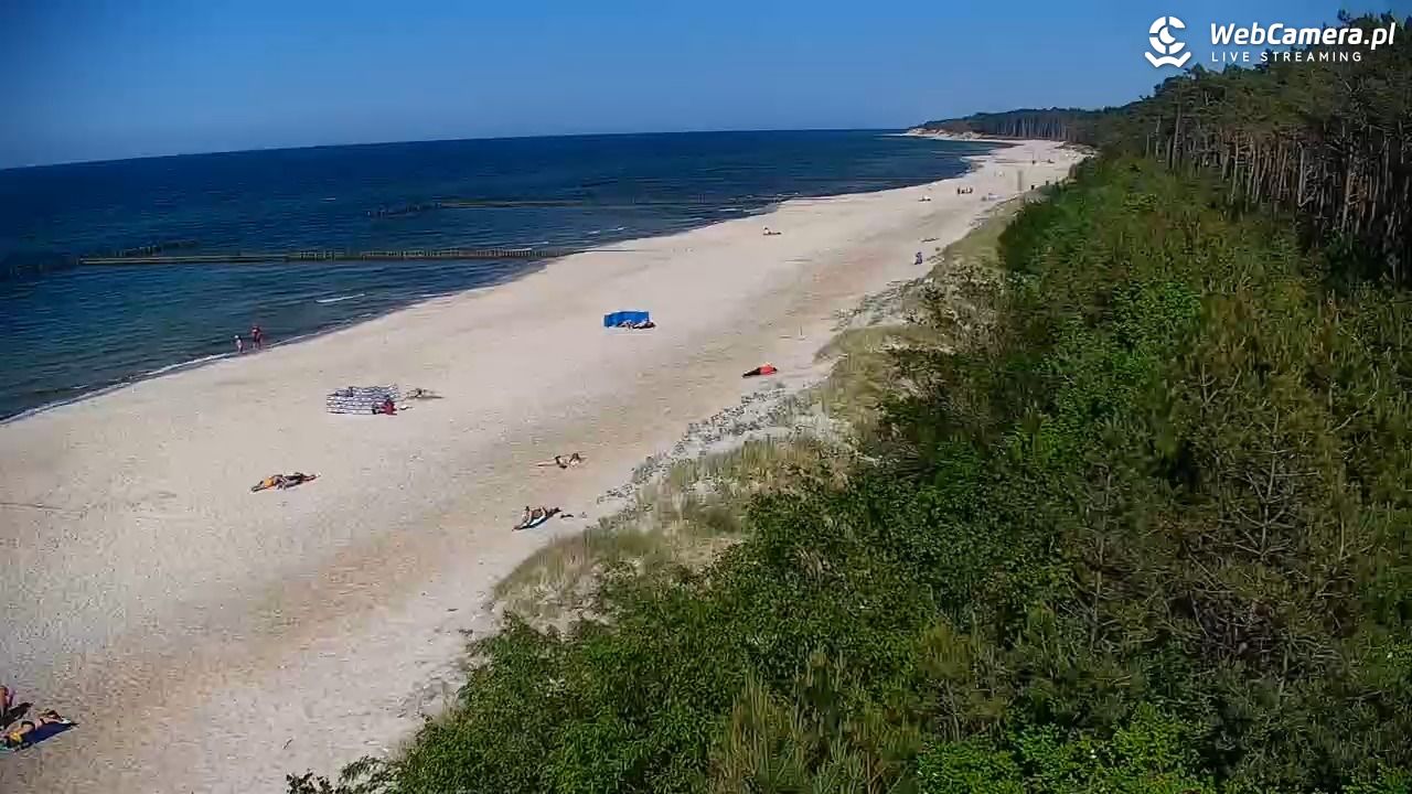 JAROSŁAWIEC - widok na plażę - 02 czerwiec 2026, 15:56