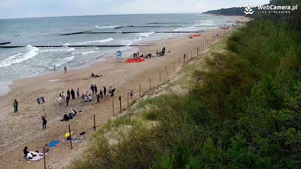 JAROSŁAWIEC - widok na plażę - 20 lipiec 2026, 10:39