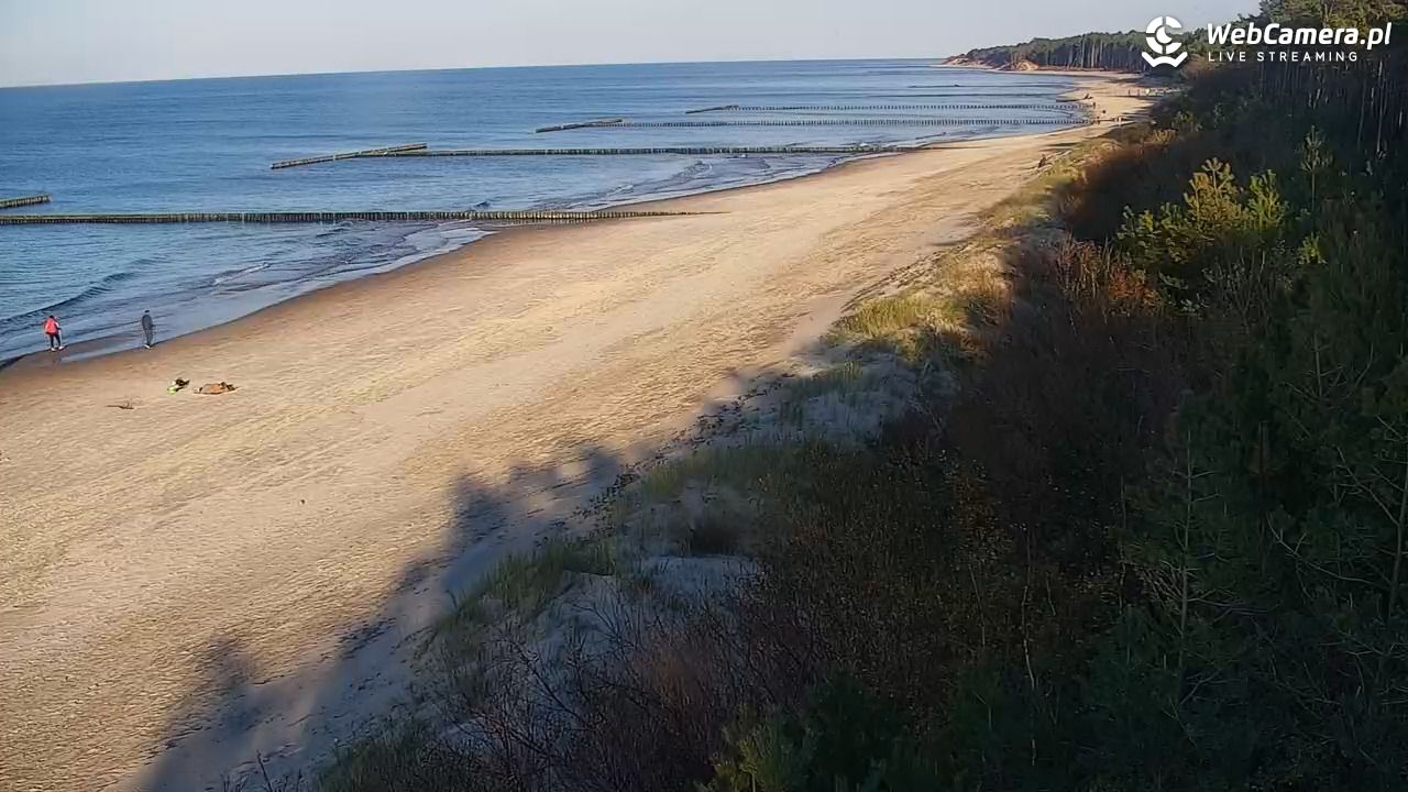 JAROSŁAWIEC - widok na plażę - 16 październik 2026, 14:04