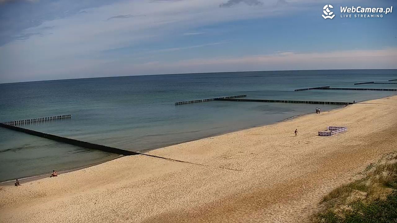 JAROSŁAWIEC - widok na plażę - 04 czerwiec 2026, 10:44