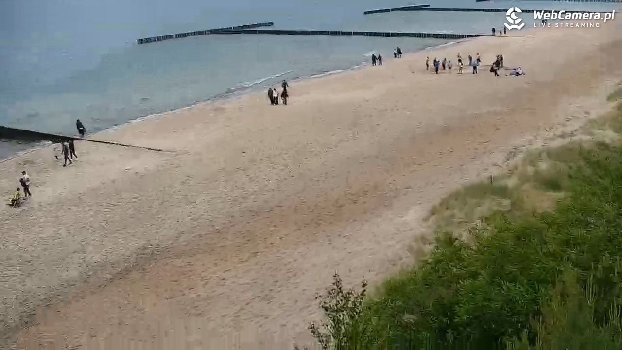 JAROSŁAWIEC - widok na plażę - 05 czerwiec 2026, 13:43