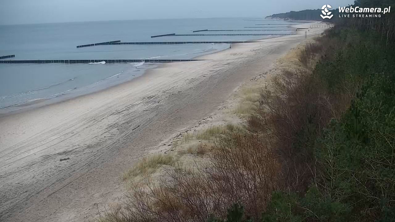 JAROSŁAWIEC - widok na plażę - 30 listopad 2025, 15:30