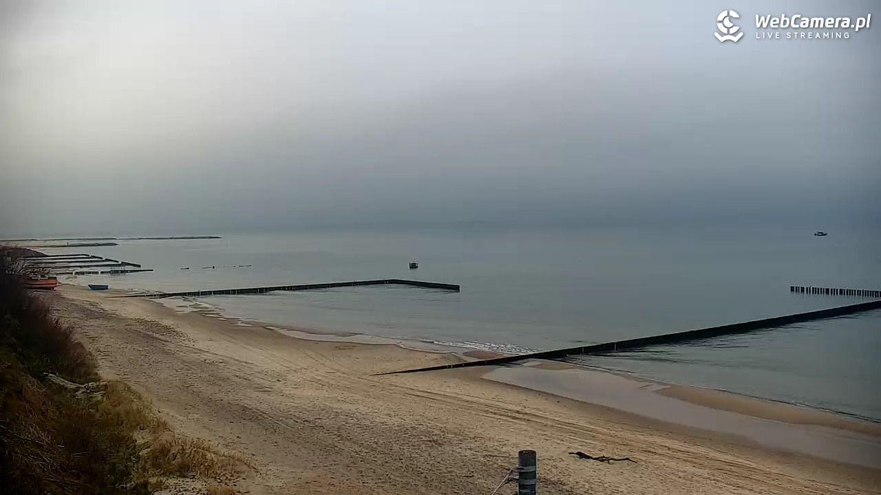 JAROSŁAWIEC - widok na plażę - 04 grudzień 2025, 12:03