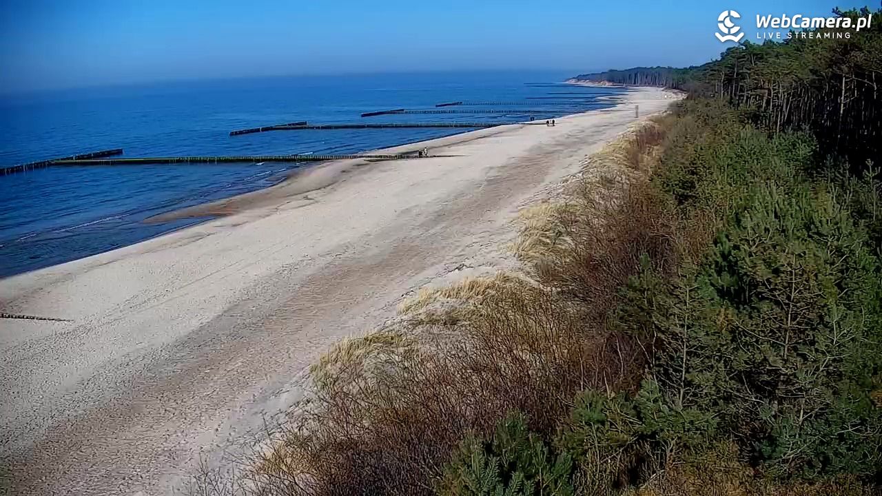 JAROSŁAWIEC - widok na plażę - 17 kwiecień 2026, 16:48