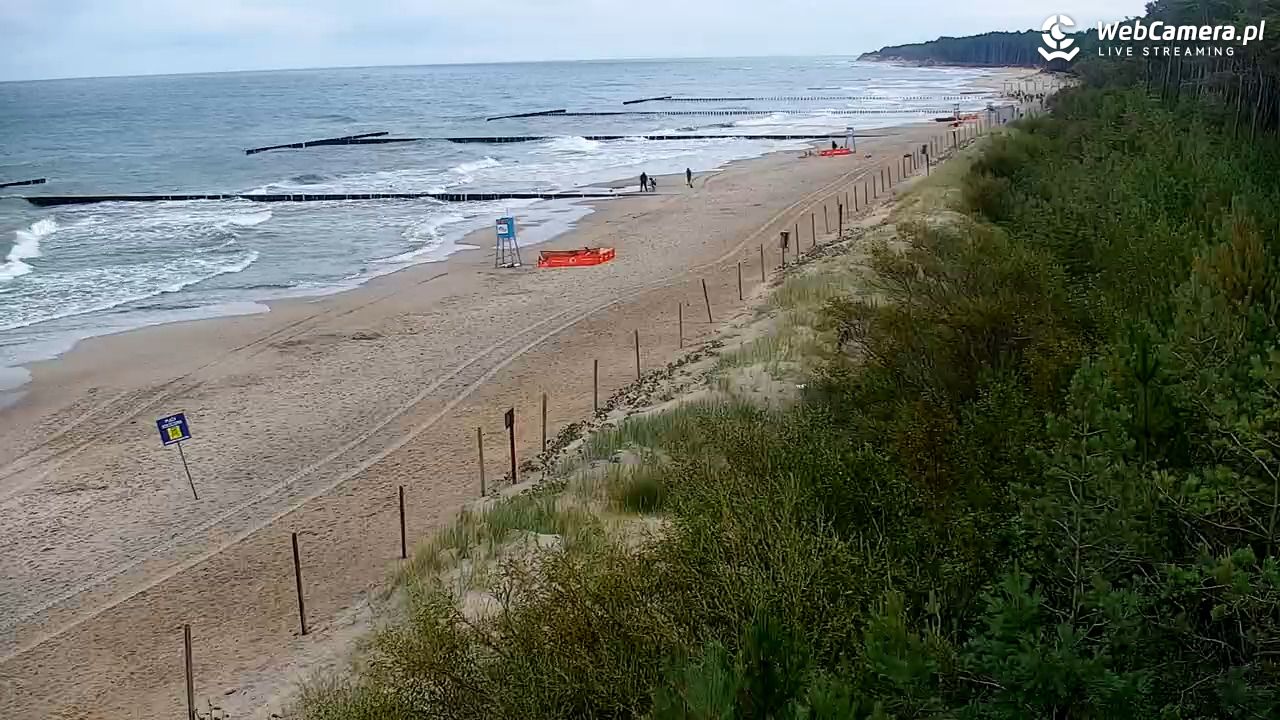 JAROSŁAWIEC - widok na plażę - 20 lipiec 2026, 10:11