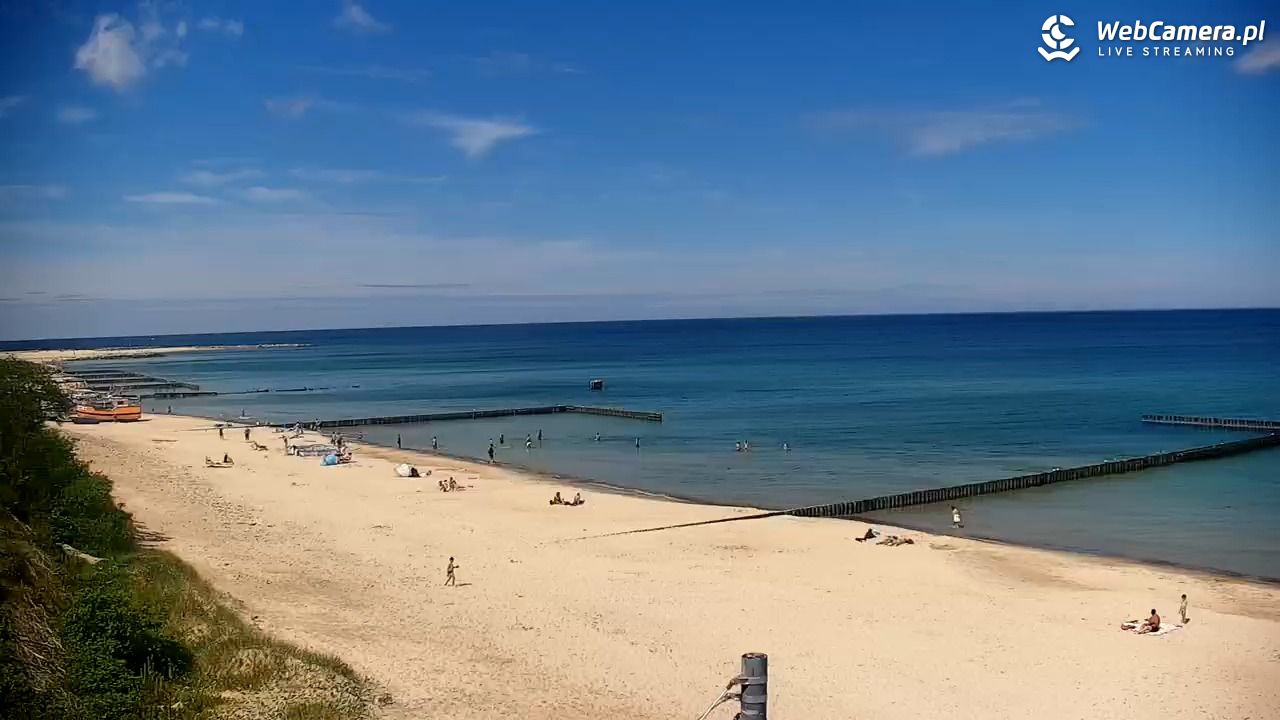 JAROSŁAWIEC - widok na plażę - 04 czerwiec 2026, 11:39