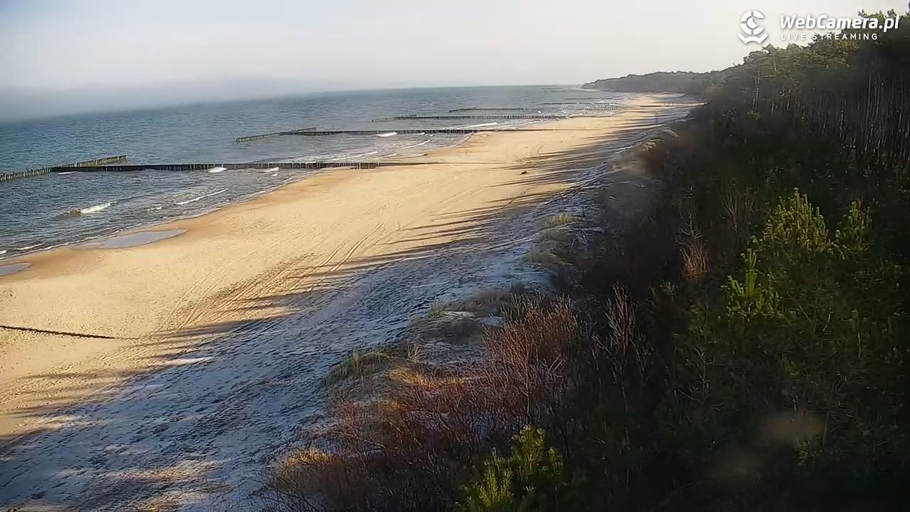 JAROSŁAWIEC - widok na plażę - 05 marzec 2026, 09:49