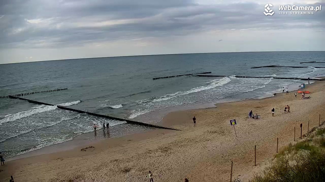 JAROSŁAWIEC - widok na plażę - 19 lipiec 2026, 18:00