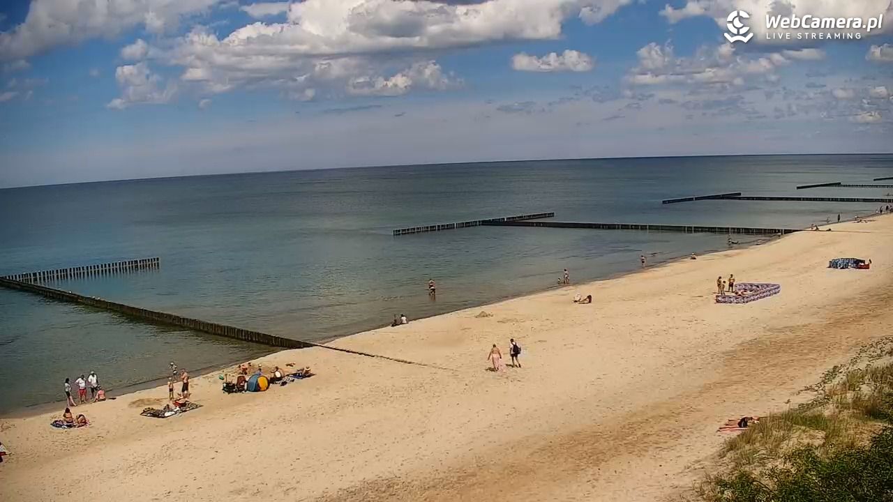 JAROSŁAWIEC - widok na plażę - 04 czerwiec 2026, 13:21