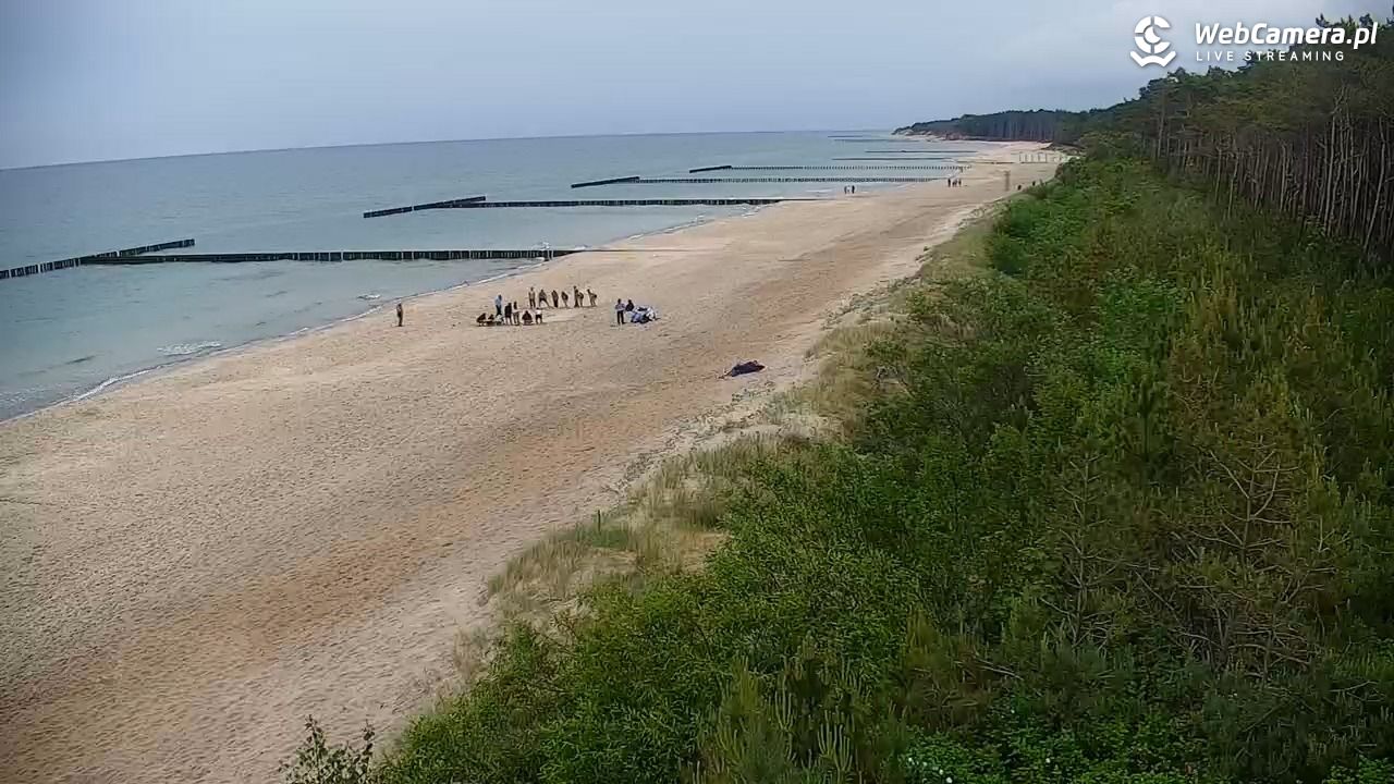 JAROSŁAWIEC - widok na plażę - 05 czerwiec 2026, 13:17
